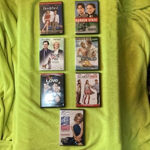 Rom-Com Romance DVD Lot of 7 ( 2 are Brand New)